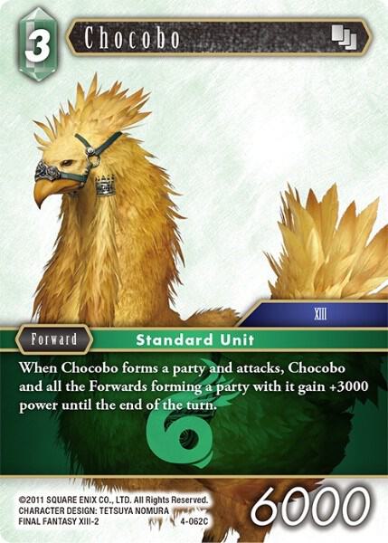Chocobo 4-062C (Opus IV)  - Foil