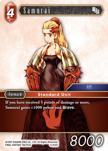 Samurai 4-014C (Opus IV)  - Foil