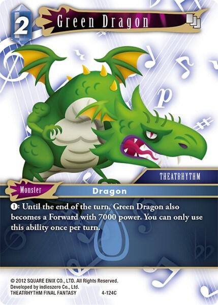 Green Dragon 4-124C (Opus IV)  - Foil