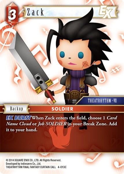 Zack EX 4-013C (Opus IV)  - Foil