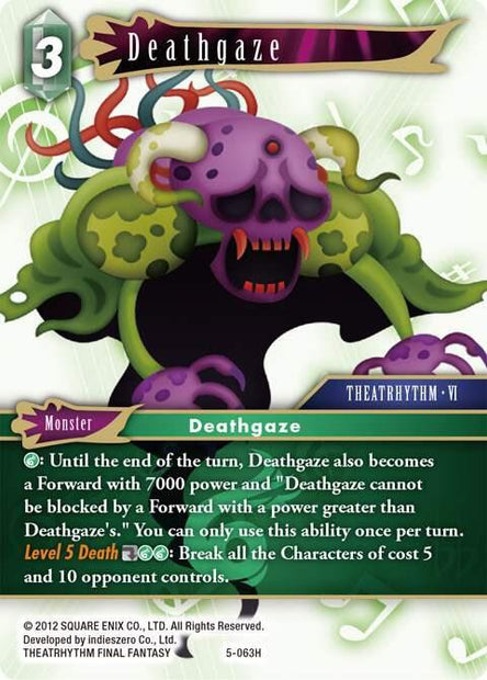 Deathgaze 5-063H (Opus V)  - Foil
