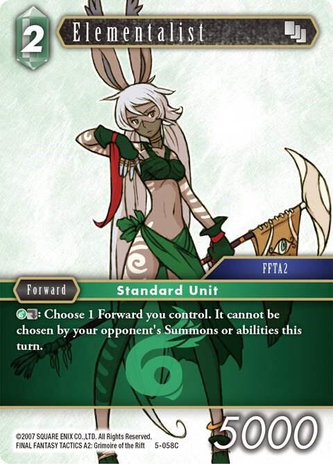 Elementalist 5-058C (Opus V)  - Foil