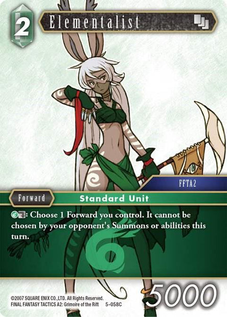 Elementalist 5-058C (Opus V)  - Foil