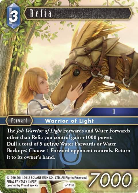 Refia 5-141H (Opus V)  - Foil