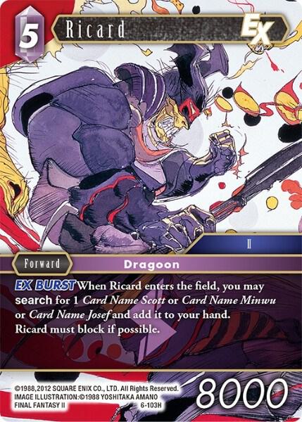 Ricard 6-103H (Opus VI) 