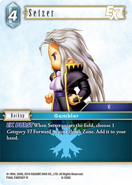 Setzer EX 8-036C (Opus VIII)  - Foil