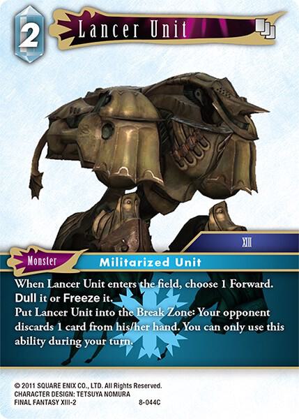 Lancer Unit 8-044C (Opus VIII)  - Foil