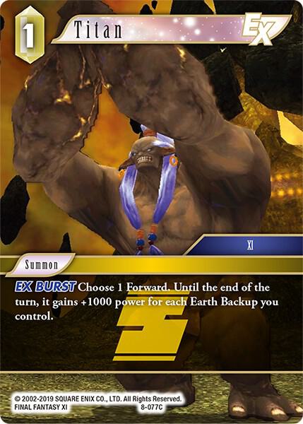 Titan EX 8-077C (Opus VIII)  - Foil