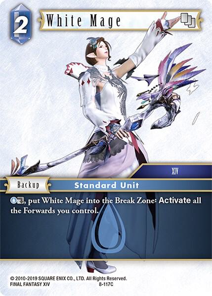 White Mage 8-117C (Opus VIII)  - Foil