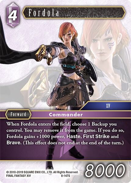 Fordola 8-147S (Opus VIII)  - Foil