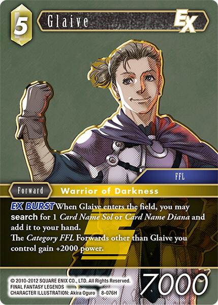 Glaive EX 8-076H (Opus VIII)  - Foil