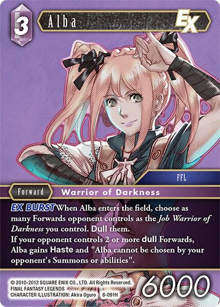 Alba EX (Opus VIII) 
