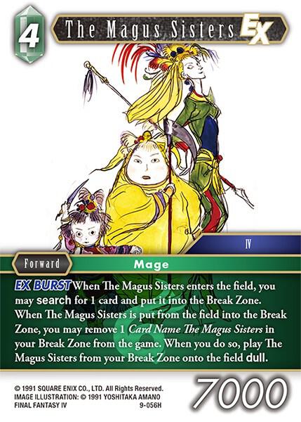 The Magus Sisters EX 9-056H (Opus IX) 
