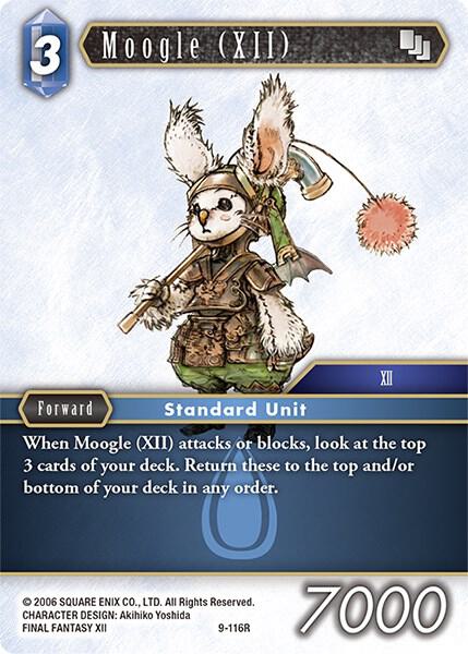 Moogle XII 9-116R (Opus IX)  - Foil