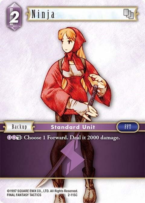 Ninja Female Unit 2-115C (Opus II)  - Foil