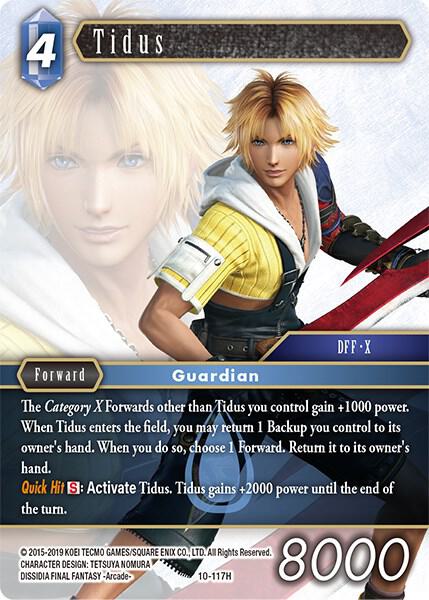 Tidus 10-117H (Opus X) 