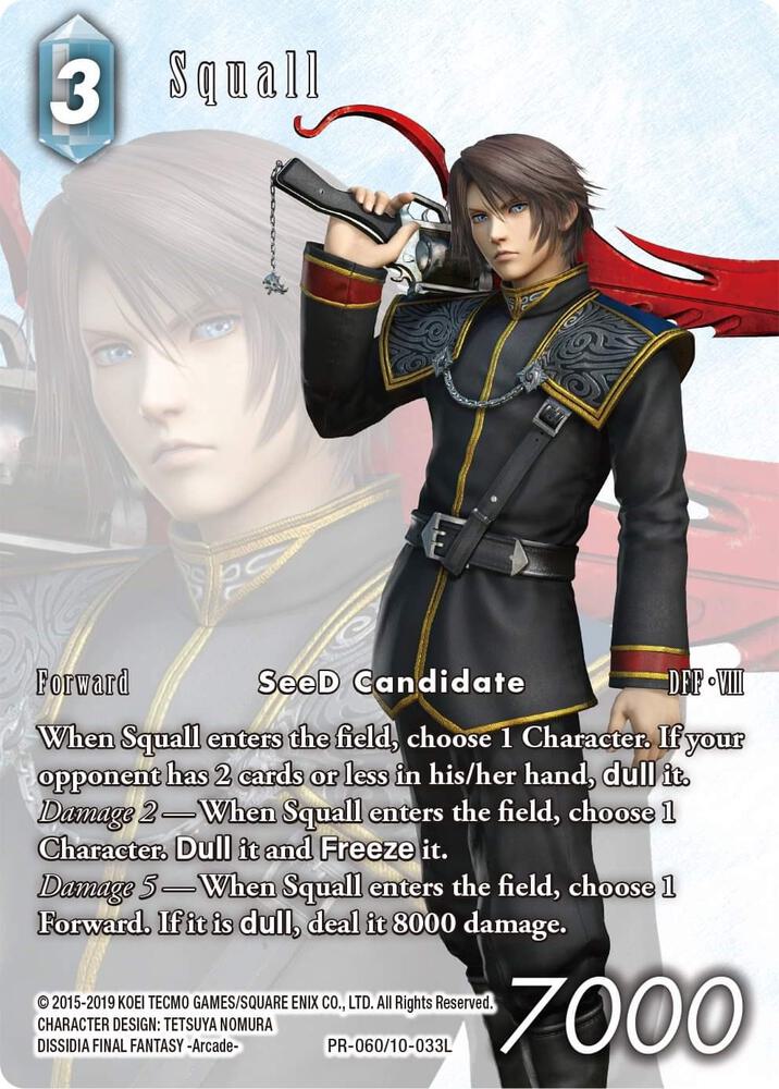 Squall (FF: Promo Cards)  - Foil