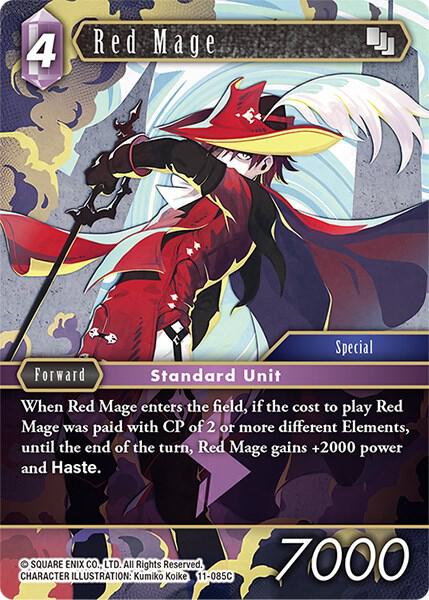 Red Mage 11-085C (Opus XI)  - Foil