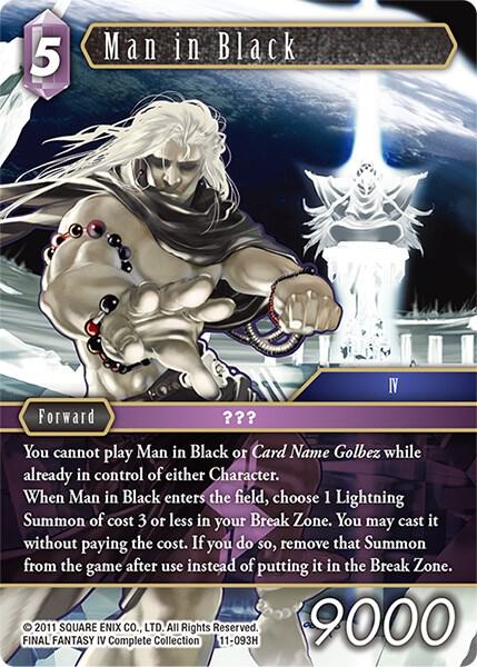 Man in Black 11-093H (Opus XI) 