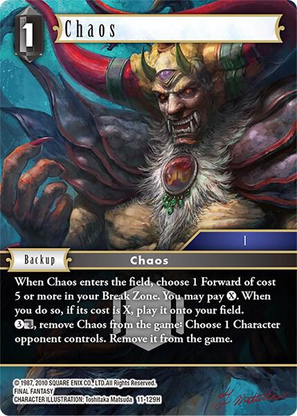 Chaos 11-129H (Opus XI) 