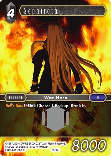 Sephiroth PR-001 (FF: Promo Cards) 