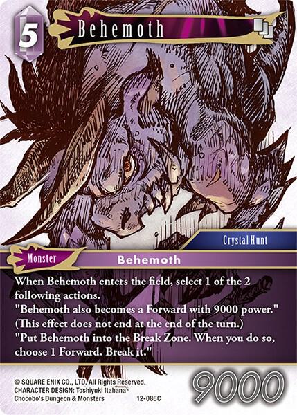Behemoth 12-086C (Opus XII)  - Foil