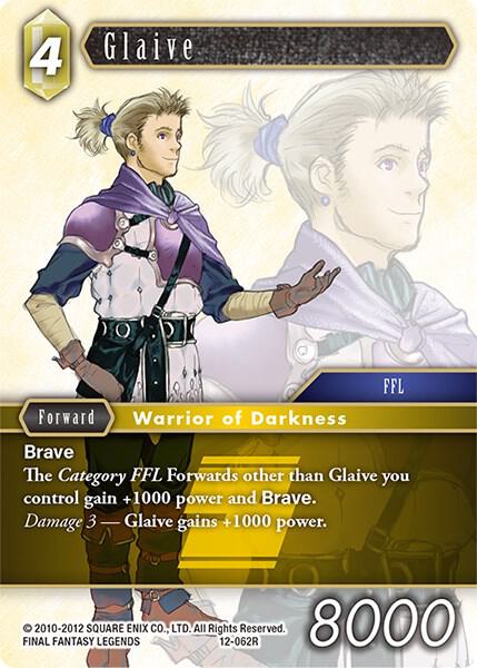 Glaive 12-062R (Opus XII)  - Foil