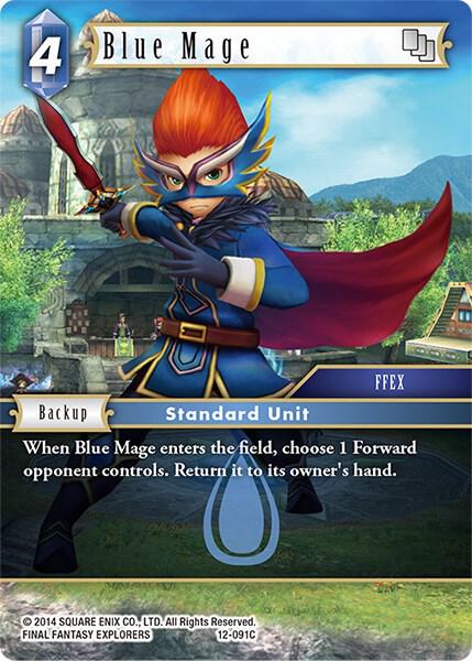 Blue Mage 12-091C (Opus XII)  - Foil