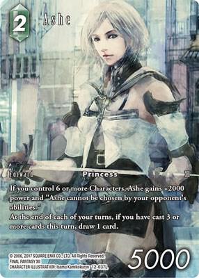 Ashe Full Art (Opus XII)  - Foil