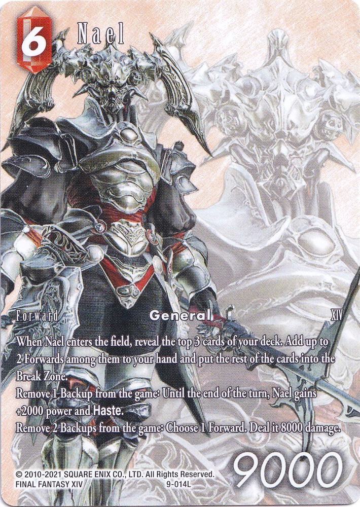 Nael 9 014L Full Art 9-014L (Deck Exclusive Cards) 