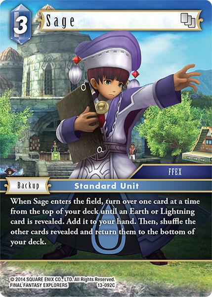 Sage 13-092C (Opus XIII: Crystal Radiance)  - Foil