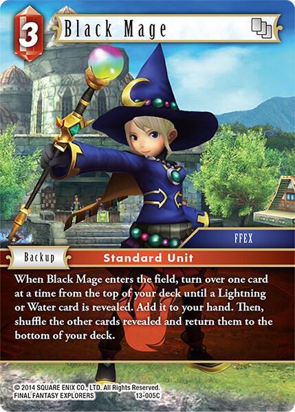 Black Mage 13-005C (Opus XIII: Crystal Radiance)  - Foil