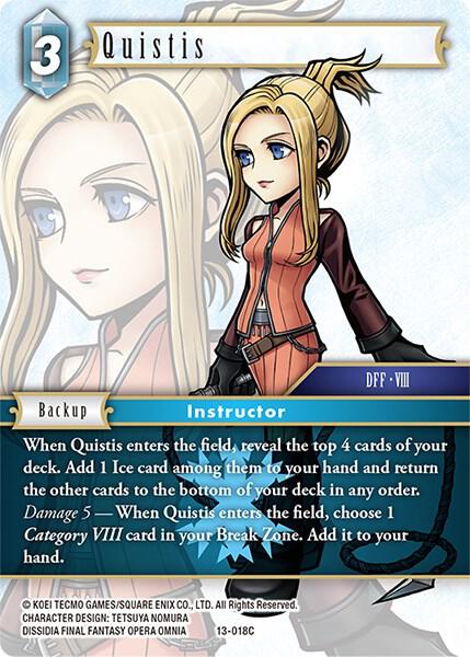 Quistis 13-018H (Opus XIII: Crystal Radiance) 