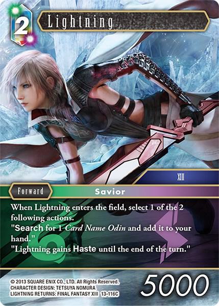 Lightning 13-116C (Opus XIII: Crystal Radiance)  - Foil