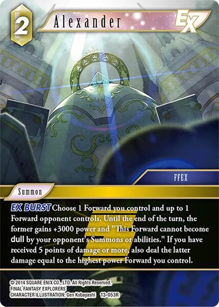 Alexander EX (Opus XIII: Crystal Radiance)  - Foil