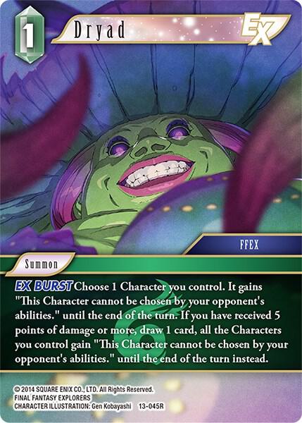Dryad EX 13-045R (Opus XIII: Crystal Radiance)  - Foil