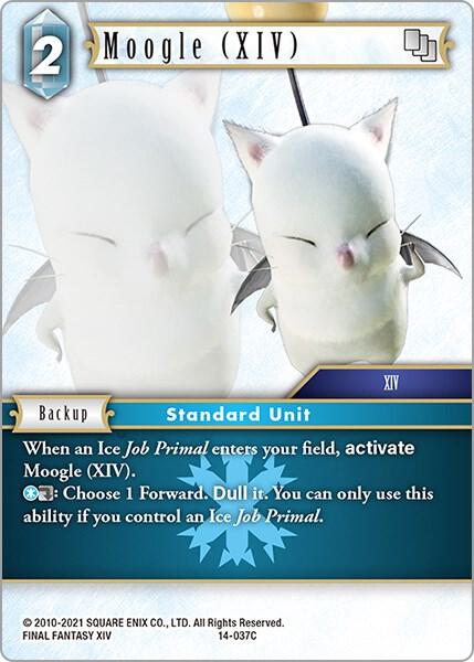 Moogle XIV 14-037C (Opus XIV: Crystal Abyss)  - Foil