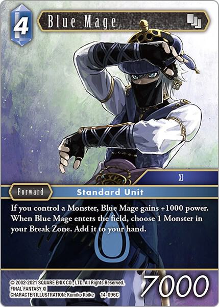 Blue Mage 14-096C (Opus XIV: Crystal Abyss)  - Foil