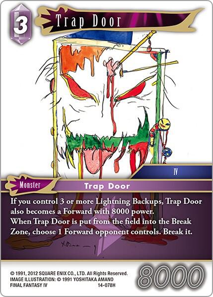 Trap Door 14-078H (Opus XIV: Crystal Abyss)  - Foil