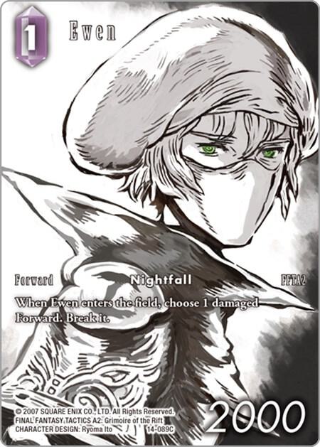 Ewen Full Art 14-089C (Opus XIV: Crystal Abyss)  - Foil