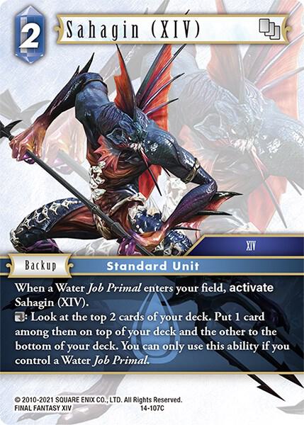 Sahagin XIV 14-107C (Opus XIV: Crystal Abyss)  - Foil