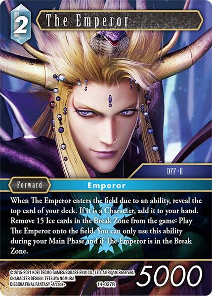 The Emperor 14-027R (Opus XIV: Crystal Abyss)  - Foil