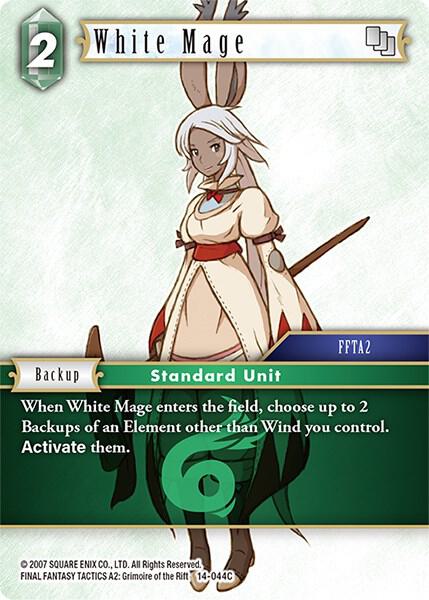 White Mage 14-044C (Opus XIV: Crystal Abyss)  - Foil