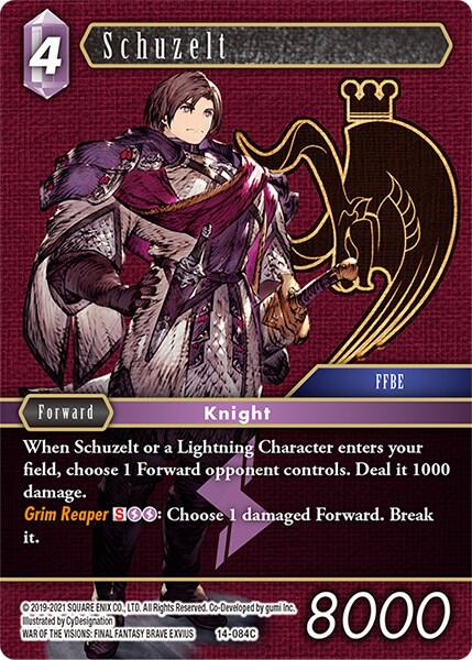 Schuzelt 14-084C (Opus XIV: Crystal Abyss)  - Foil