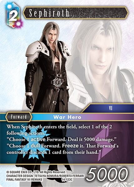 Sephiroth 14-123C (Opus XIV: Crystal Abyss)  - Foil