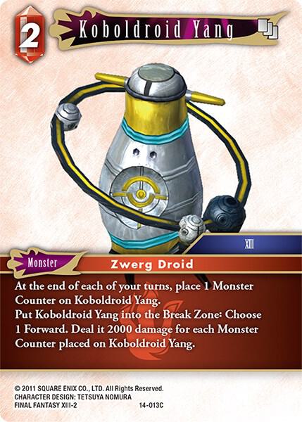 Koboldroid Yang 14-013C (Opus XIV: Crystal Abyss)  - Foil