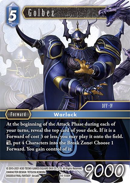 Golbez 14-106H (Opus XIV: Crystal Abyss) 