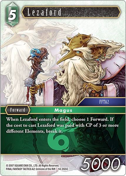 Lezaford 14-055C (Opus XIV: Crystal Abyss)  - Foil