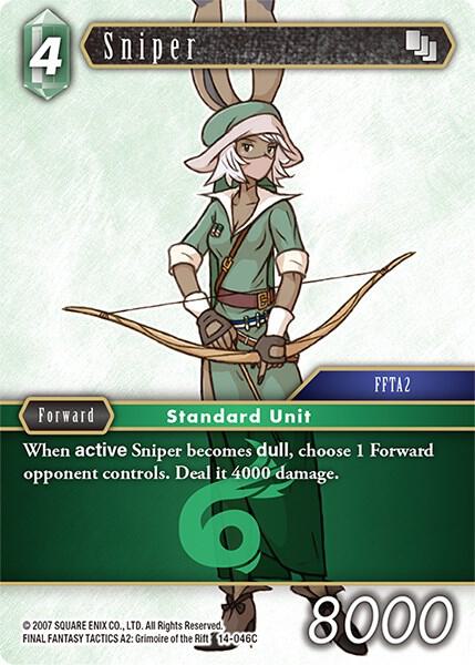 Sniper 14-046C (Opus XIV: Crystal Abyss)  - Foil