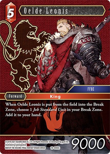 Oelde Leonis 14-005C (Opus XIV: Crystal Abyss)  - Foil